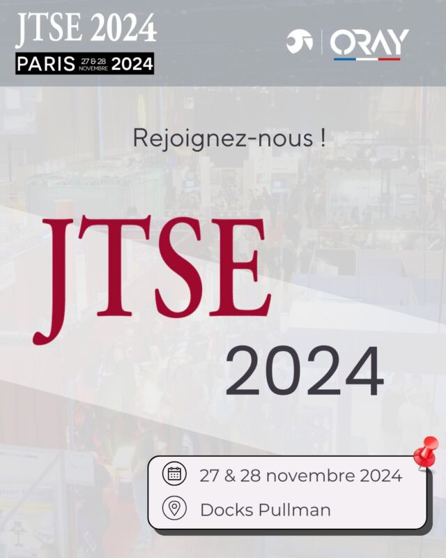 Oray sera présente aux #JTSE 2024 les 27 et 28 novembre aux Docks Pullman ! 

🚀 Venez découvrir nos nouveautés et innovations pour le scénique et l'événementiel. Nous sommes également fiers de vous annoncer que deux de nos produits sont nominés aux JTSE Awards 🏆: 

- eSquar’ le premier écran motorisé sans fil fabriqué en France
- Woodsense, la surface de projection fabriquée à 92% d’ingrédients naturels et 100% #recyclable 

📅 Vous avez jusqu'au 27 novembre à 13h pour voter ! Ne manquez pas cette occasion de soutenir l'#innovation dans notre domaine.

À très vite !