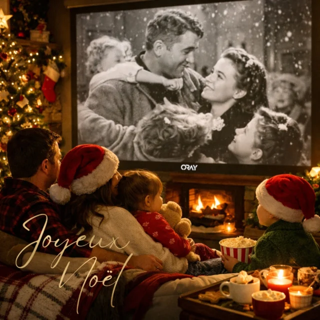 🎄✨ Toute l’équipe ORAY Projection Systems vous souhaite un merveilleux Noël, rempli de joie, de partage… et de très belles projections.✨🎄