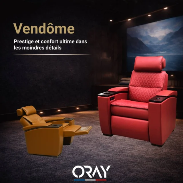 🌟 Découvrez nos fauteuils Oray, alliant design et confort au quotidien ! 🌟
Chaque fauteuil Oray est pensé pour s’adapter à vos espaces et à vos envies : élégance intemporelle, ergonomie parfaite, et matériaux soigneusement sélectionnés. Notre gamme de fauteuils personnalisables est le choix parfait pour sublimer votre home cinéma. 
 👉 Découvrez nos modèles et laissez-vous inspirer !
💡 Un coup de cœur ? Retrouvez tous nos fauteuils sur oray.fr/fauteuils et trouvez celui qui vous ressemble.

#Oray #homecinema #MadeInFrance #Vendôme #Travelling #Zoom  #Bilbao #Pop #Majestic #Bio #CinemaPrive #Hometheater #DesignInterieur