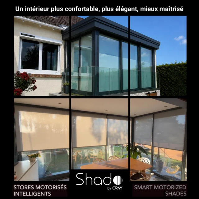 🌤️ Un intérieur plus confortable, plus élégant, mieux maîtrisé.

Pour ce projet résidentiel, ShadO s’est imposé comme le choix idéal pour apporter une gestion optimale de la lumière naturelle tout en préservant l’esthétique de l’espace.

Grâce à leur design épuré et leur intégration discrète, les stores s’adaptent parfaitement à l’environnement pour créer une ambiance plus confortable au quotidien :
✔️ meilleure maîtrise de la luminosité
✔️ amélioration du confort visuel et thermique
✔️ finition élégante et minimaliste

La box ShadO, en option, permet de connecter les stores à l’écosystème domotique existant pour un contrôle simple et intelligent de l’ambiance intérieure.

Une solution pensée pour allier confort, fonctionnalité et harmonie intérieure.

#Oray #shadO #StoreInterieur #ProtectionSolaire #DesignInterieur #ConfortVisuel #HomeDesign #Installation #Habitat #InteriorDesign #ArchitectureInterieure #MadeInFrance